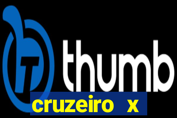 cruzeiro x corinthians primeiro turno